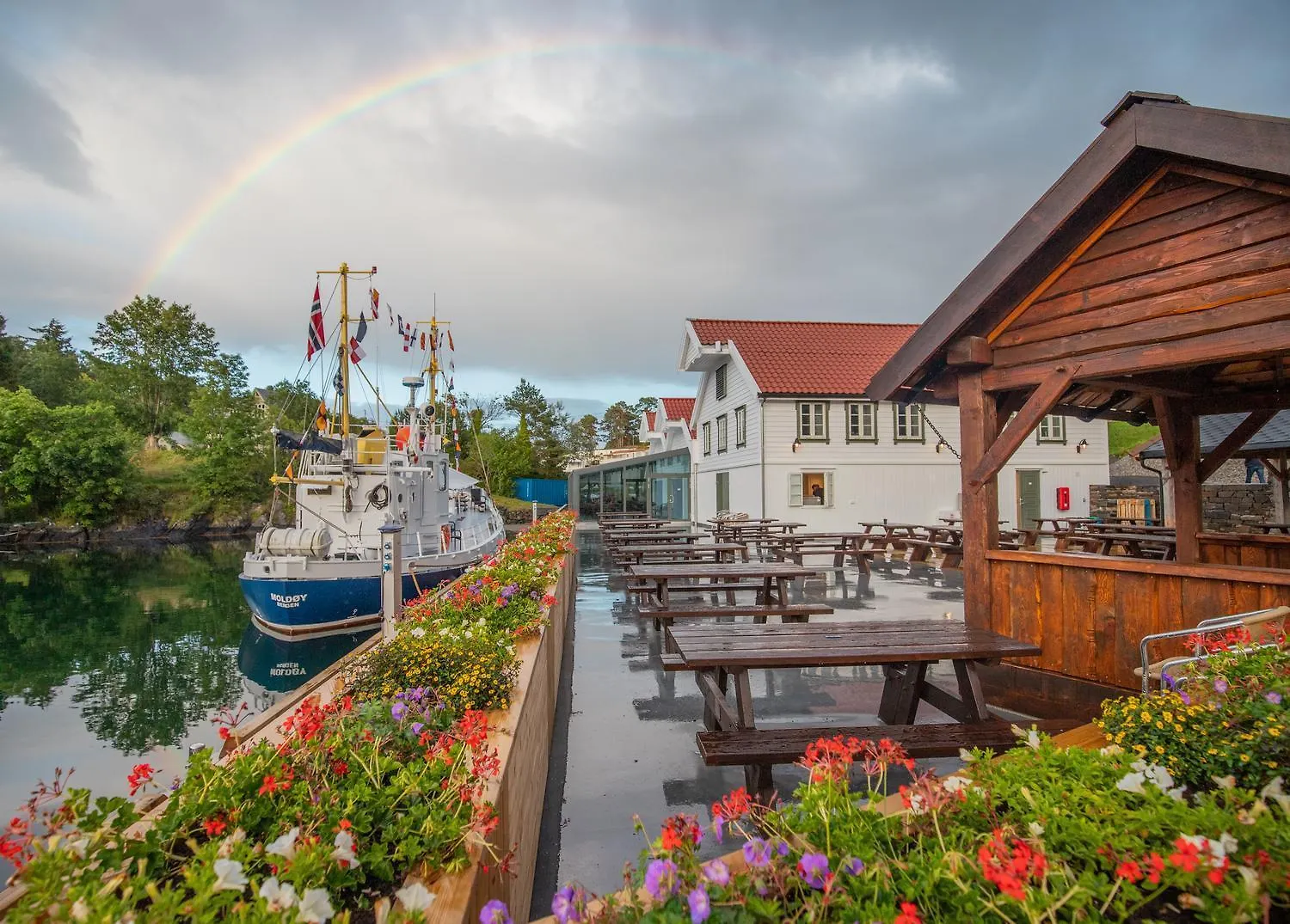 Kulleseidkanalen Gjestehamn Bomlo Norveç